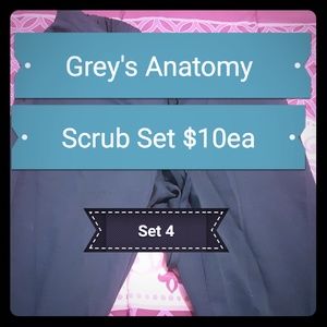 Grey's Anatomy Scrub Set
